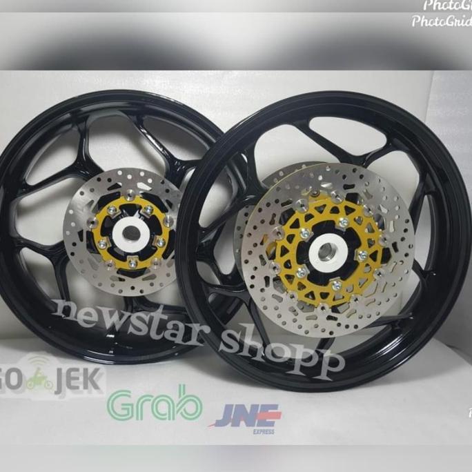 Velg Axio R15 v2 tri disc tapak lebar pemasangan pnp