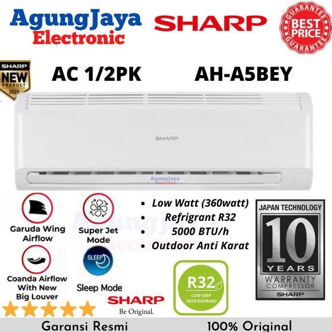 Terlaris Ac 1/2Pk Ah-A5Bey Turbo Cooling R32 1/2 Pk (Cilegon Serang)