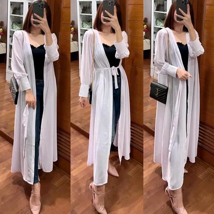 KEKINIAN Outer wanita hijab kekinian cerutybabydoll premium KEKINIAN