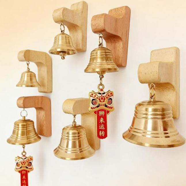 Bel Pintu Lonceng Pintu Kuningan Bel Pintu Kenari Magnetic Wind Chimes Bel Dekorasi  Pintu Buka Bel