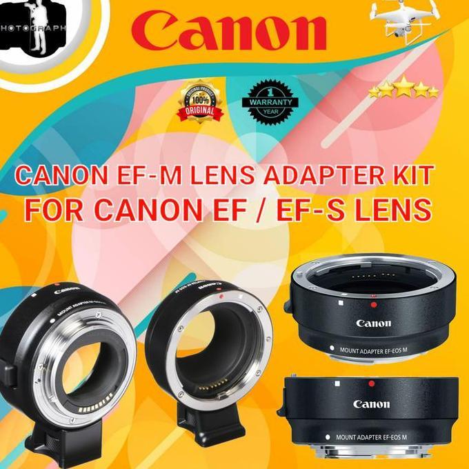 HARGA DISC - ADAPTER CANON EF-M LENS / CANON EF/EF-S LENS ADAPTER KIT
