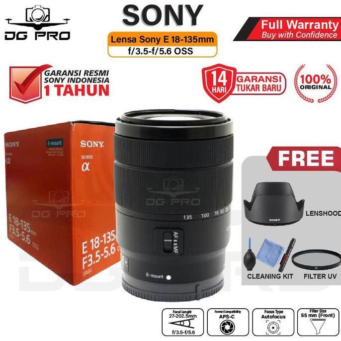 NEW Sony E 18-135mm f3.5-5.6 OSS Sony E 18-135 mm OSS Garansi Resmi