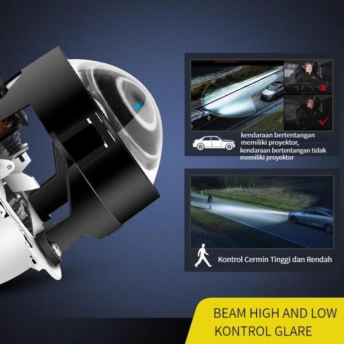 TERLARIS LENSA MH1 AES STANDAR HI/LOO BEAM MERK AES