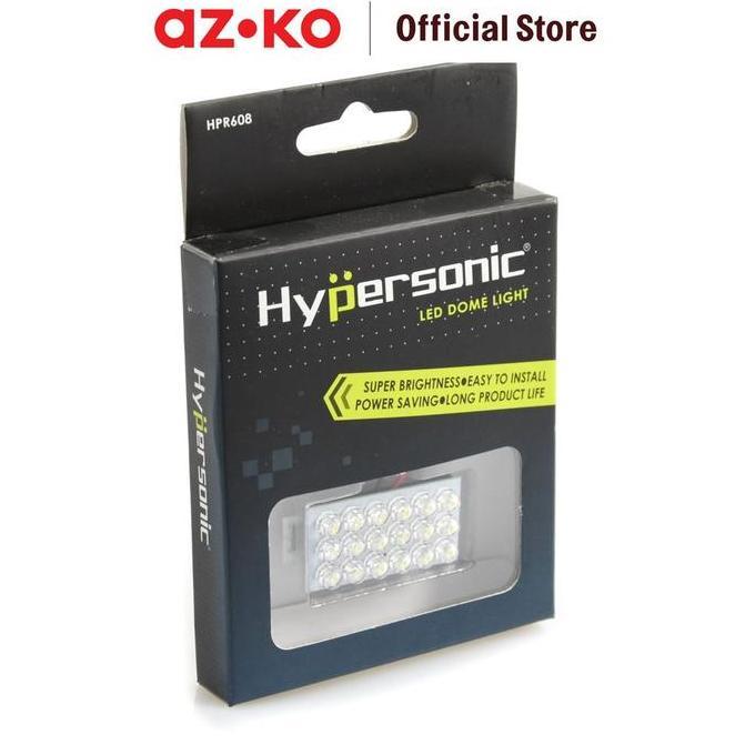 Azko Hypersonic Lampu Kabin Mobil Dome Light Dome Lamp Lampu Plafon Mobil Lampu Interior Mobil