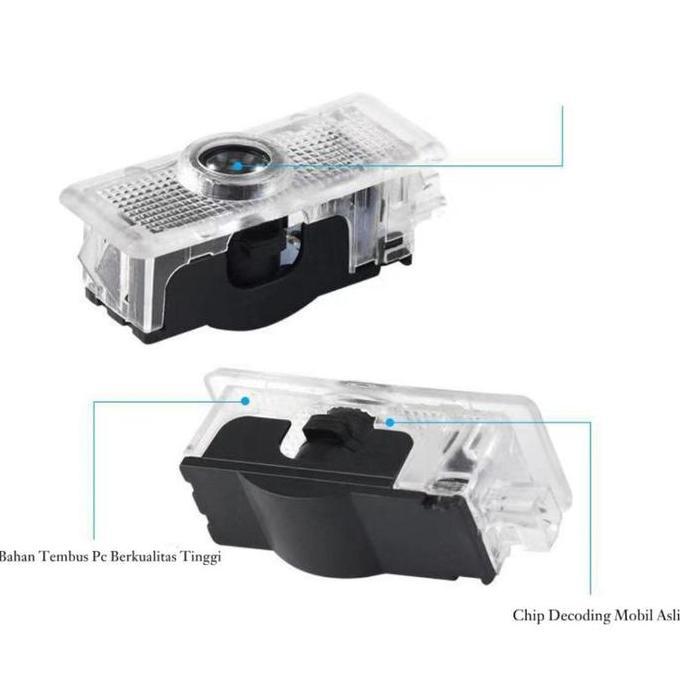 Led Car Door Lampu Pintu Mobil Led Logo Mercedesbenz W203 Slk R171/172