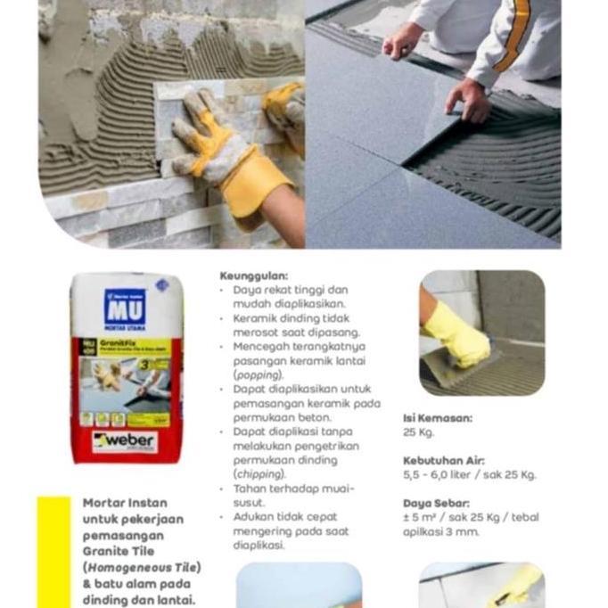 Semen MU 400, semen pasang granit