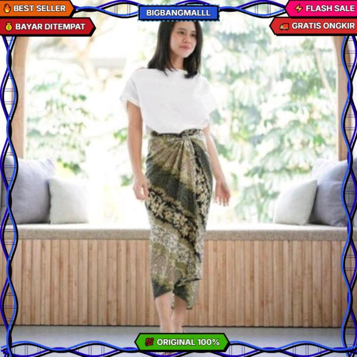 (50 Motif) Rok Lilit Batik Modern Motif Terbaru  / Rok Serut Batik / Rok Batik Bawahan Kebaya Visco 