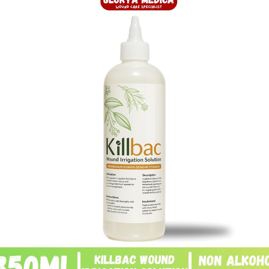 Killbac 350Ml Cairan Pembersih Luka / Killbac Cairan Pembersih Luka