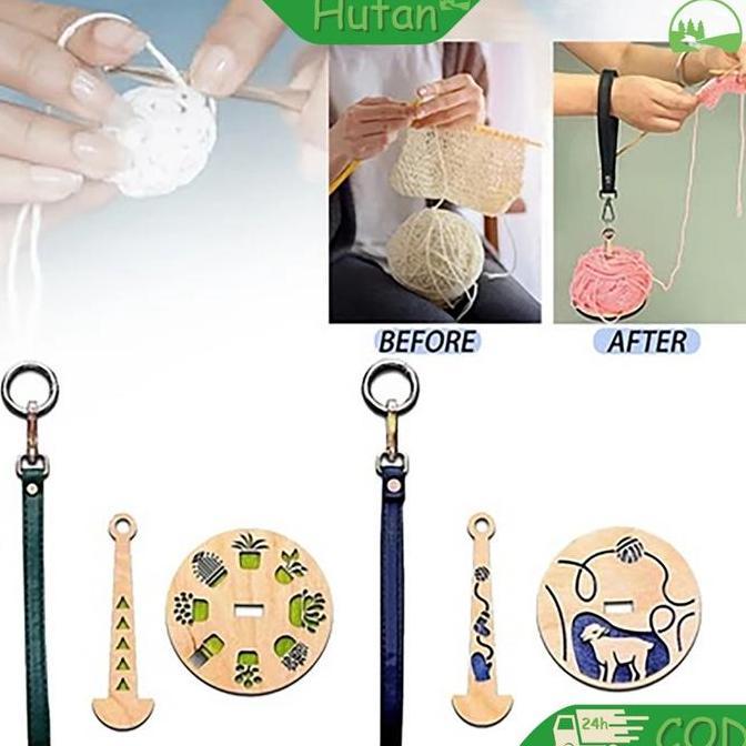 OTNEUDA Wrist Thread Ball Holder Yarn Dispenser Yarn Holder Yarn Organizer