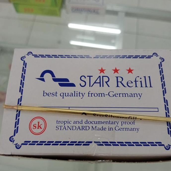 Pen putih / Star Refill germany / Silver pen