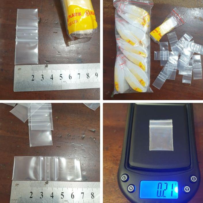 Plastik Klip 2X3 Atau Klip Plastik 2.5X3.5 Putih Tebal
