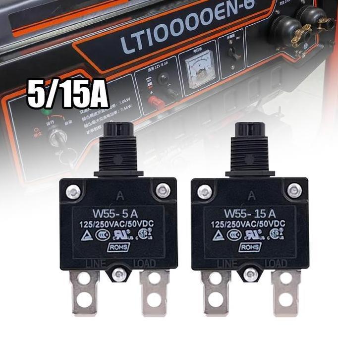 OTNEUDA Overload Kontaktor Untuk Kuoyuh Wokema Overcurrent Overload Protection Device 5A/15A Perlind