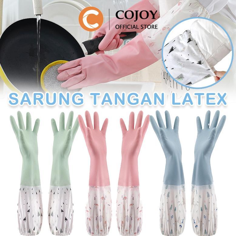 Sarung Tangan Cuci Piring Anti Air/Sarung Tangan Cuci Piring Baju/Rubber Gloves