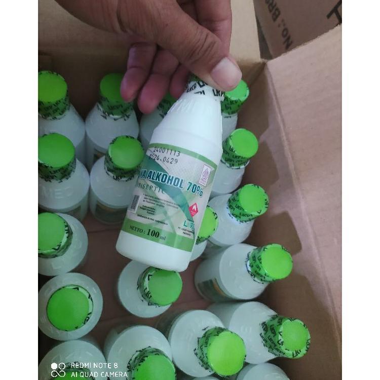 (Cod) Alkohol Medika 70% 100Ml Isi 24 Botol