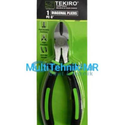 Tang Potong Tekiro 6" Diagonal Pliers Tekiro 6"