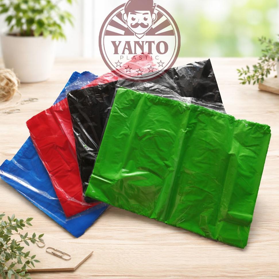 Kresek / Kantong Plastik Hd Jumbo Warna 55X85 Tebal 03 / Kresek 55 Warna Tebal 03