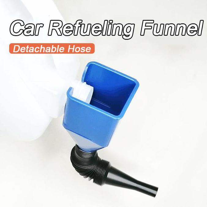 NICLIWITU Corong Oli Bensin / Corong Oli Vespa Matic Panjang tidak Tumpah Flexible Extension Funnel 