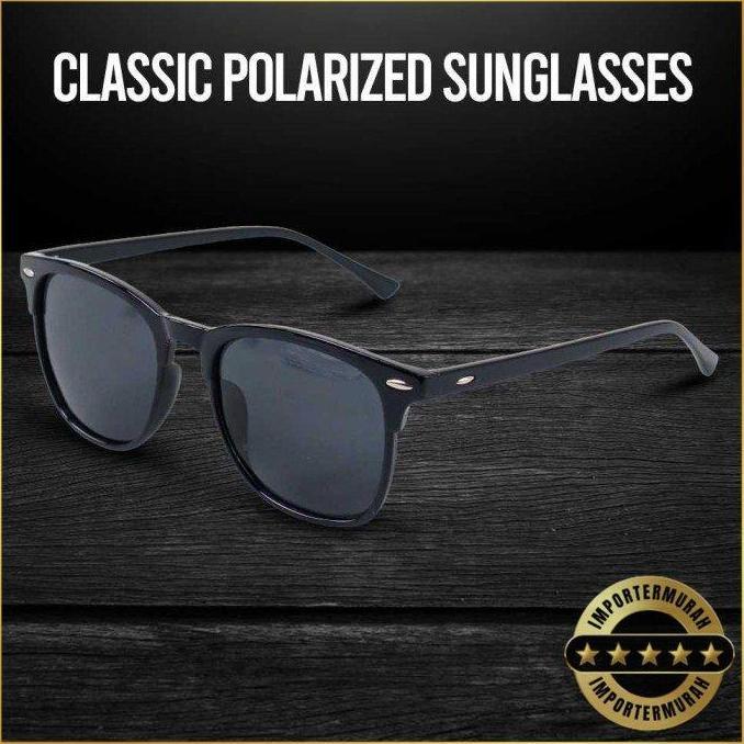 GARINDS Kacamata Frame Classic Polarized Sunglasses UV400 - 3323