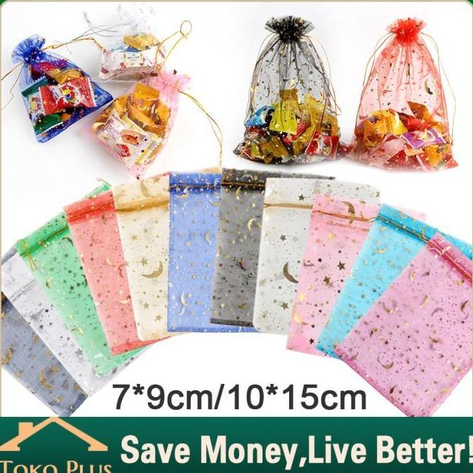 BETALAV Organza Bag Kantong Serut Souvenir - Kantong Suvenir / Kantong Organdi