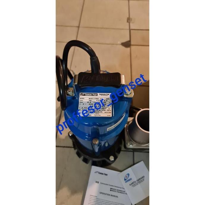 Pompa Celup Tsurumi Hs3.75S ( Submersible Pump ) 3 Inch Manual