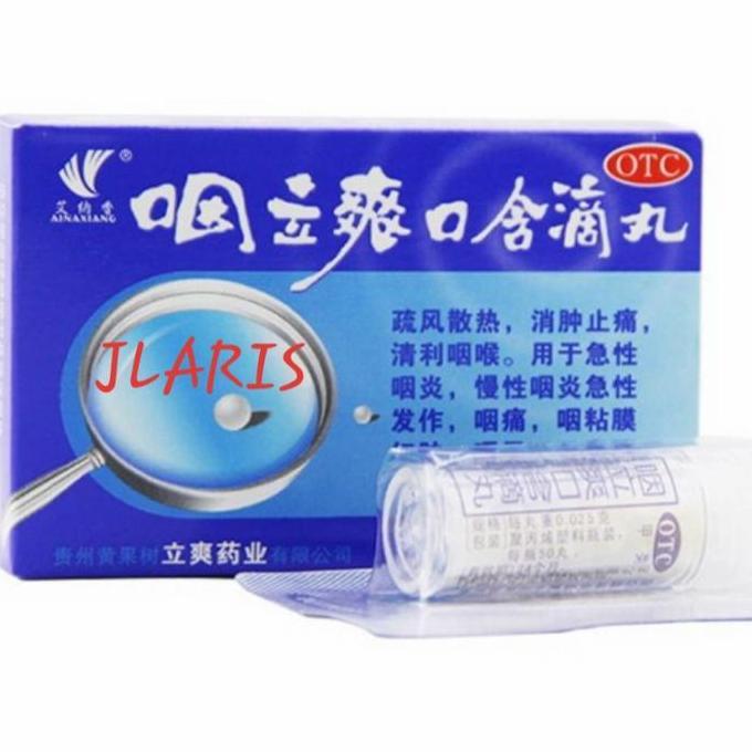 TERMURAH - yan li shuang kou han di wan - obat sakit tenggorokan original import
