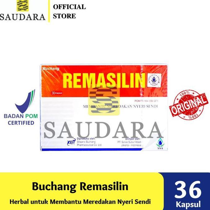 TERMURAH - Buchang Remasilin (36 Kapsul)
