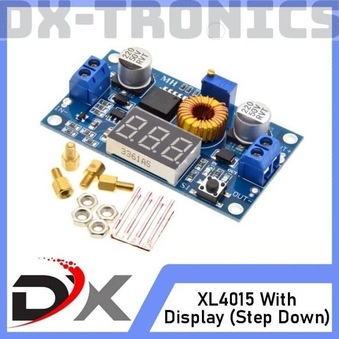 XL4015 DC To DC Step Down Buck Converter 5A XL-4015 Display Voltmeter