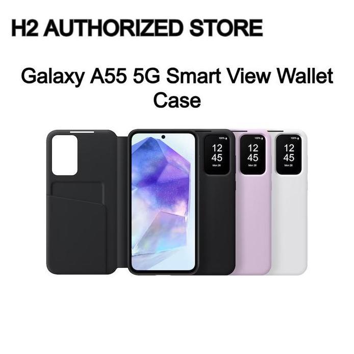 Samsung Galaxy A55 5G Smart View Wallet Case Terlaris