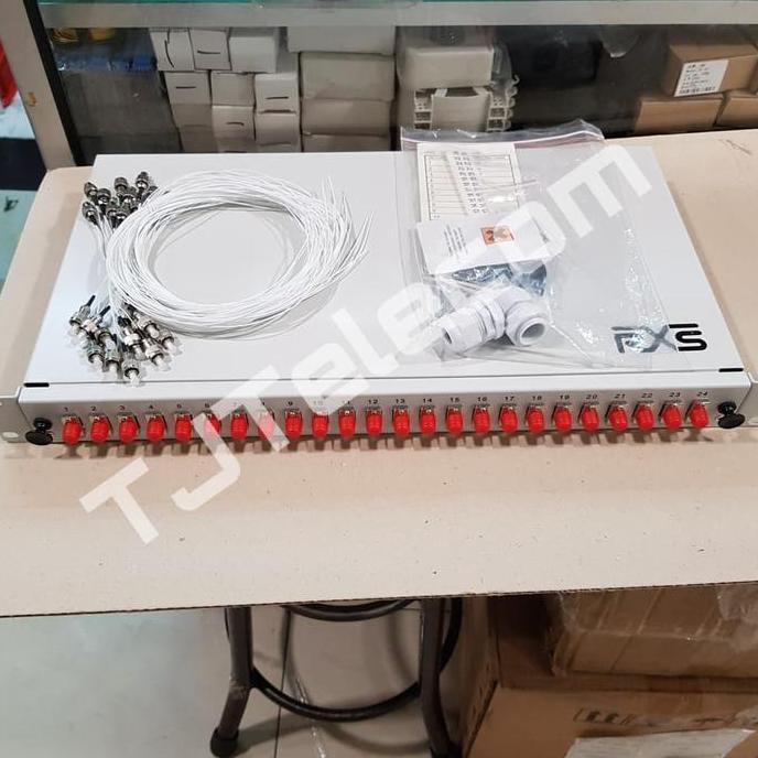 TERBARU - otb 24 core FC / otb rack 24 core FC merek RXS lengkap