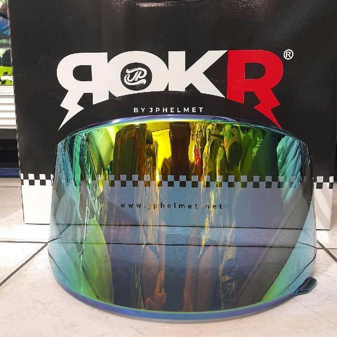 Kaca Helm JP ROKR Visor Helm Jp Rokr Iridium