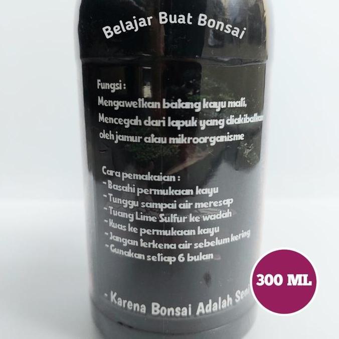 Giardino- Lime Sulfur Bonsai Kualitas Premium Warna Putih Isi 300 Ml