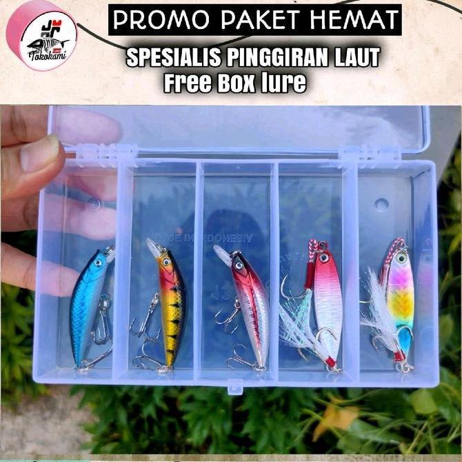 Jaaminkwalitas- Micro J 10 Gram + Minnow Sinking Lure Pancing