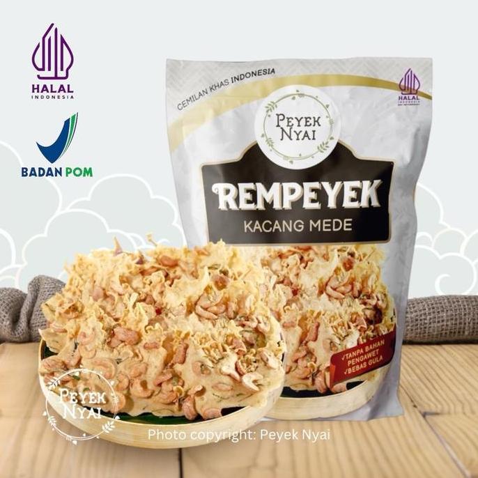 Dryfood- Peyek Nyai - Rempeyek Kacang Mede (Pouch)