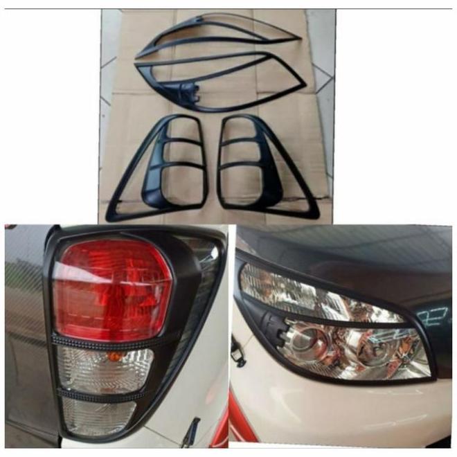 Paket Garnis Depan+Garnis Terios 2010 Hitam Set Belakang Rush/Terios 2010-2014