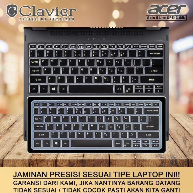 TERMURAH - Cover Garskin Laptop Acer Spin 5 Lite SP513-55N-52Z2 58YY 72J8 77UK