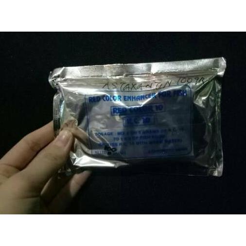Jjd- Astaxanthin 10Gr Bubuk (Perna Merah Alami Ikan)