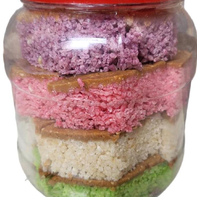 Torta- Kue Jipang Kacang Warna 650 Gr Khas Banten