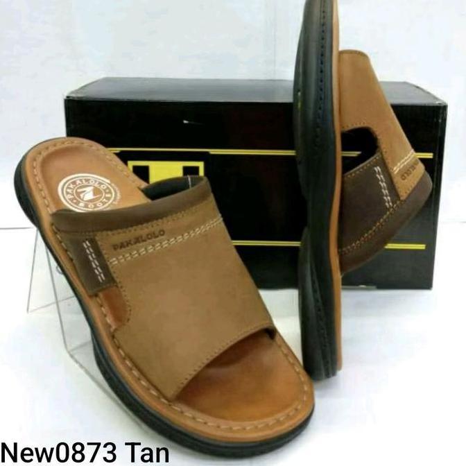 Sandal Pria Pakalolo 0873 Original / Sandal Selop Pria Kulit Asli New/Arrival