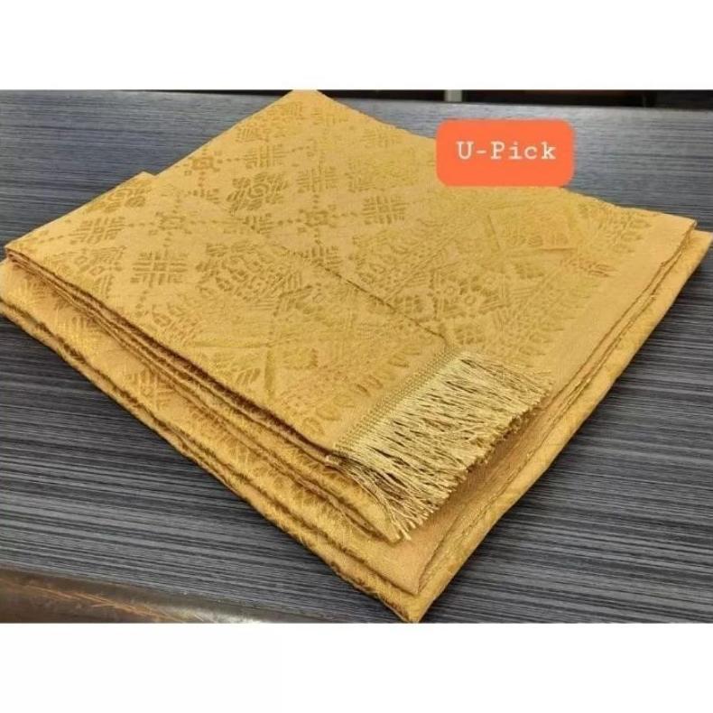 Termurah  Realpict Rok Songket Lilit Selendang Rumpak Cowok Couple | Rok Songket | Songket Palembang