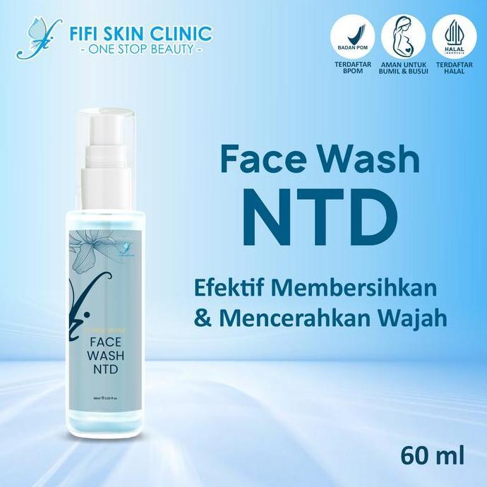 DIBAS_TAVE  - FI FACIAL WASH NORMAL TO DRY ( NTD) FIFI SKIN CLINIC / SABUN WAJAH NON PARABEN KULIT N