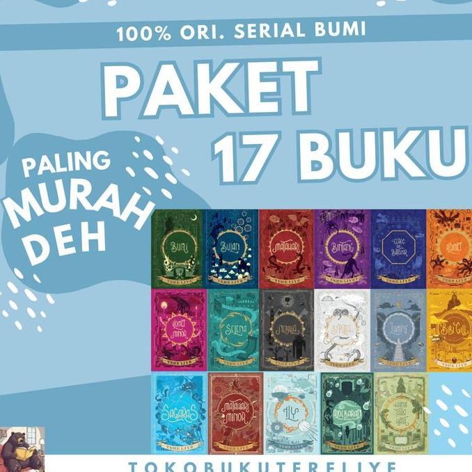 Seratiyastiga1 - Tere Liye - PAKET 17 BUKU SERIAL BUMI 100% ORIGINAL