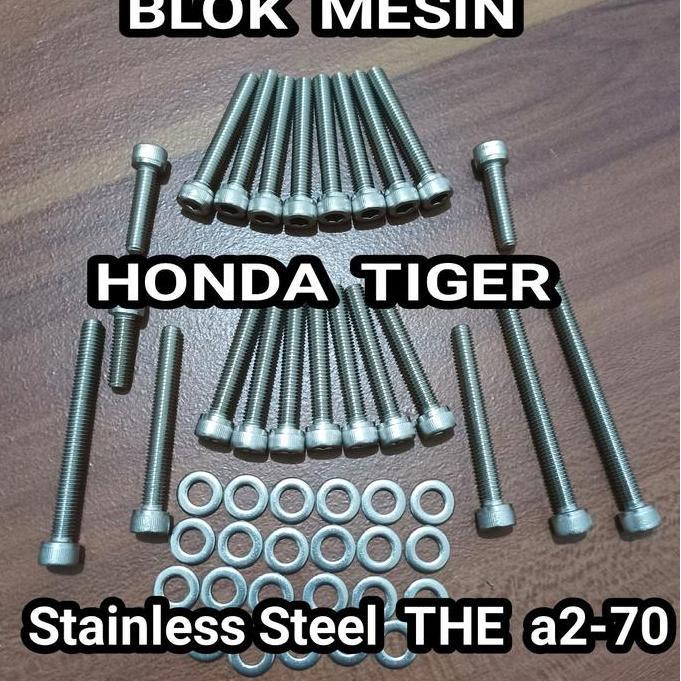 Bullone- Baut Blok Tiger Baut L Set Stainless