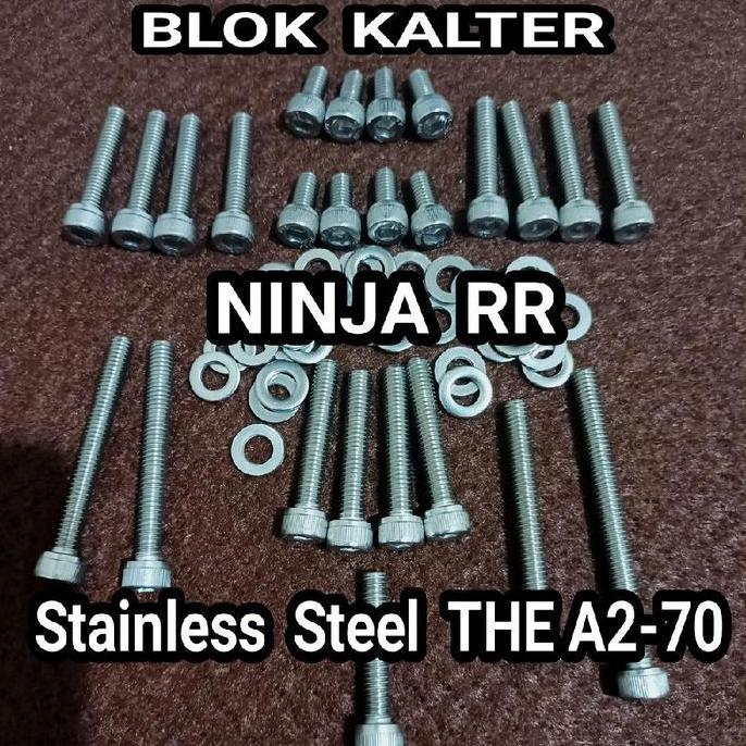Bullone- Baut L Stainless Blok Ninja 150 R