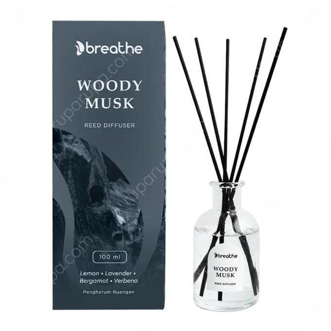 BREATHE 100ML REED DIFFUSER WOODY MUSK