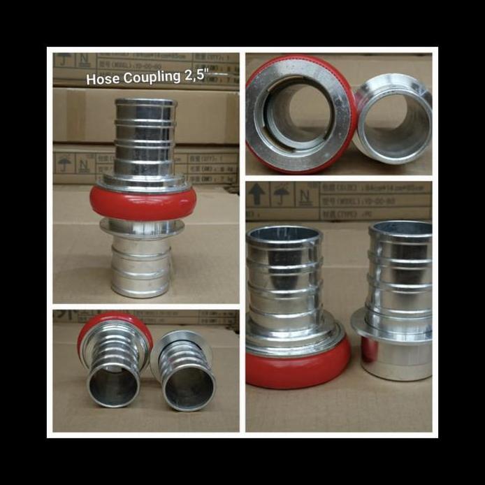 HOSE COUPLING MACHINO 2.5" bahan aluminium
