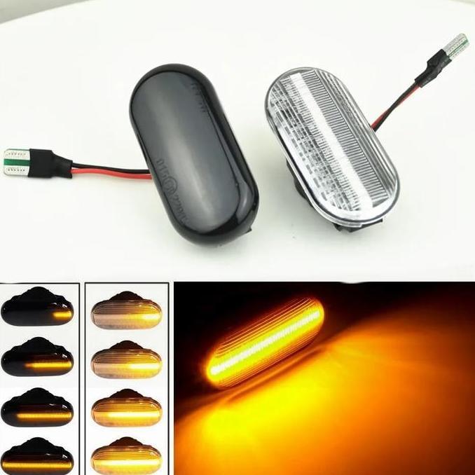 Lampu Sein Fender Nissan march livina Led running