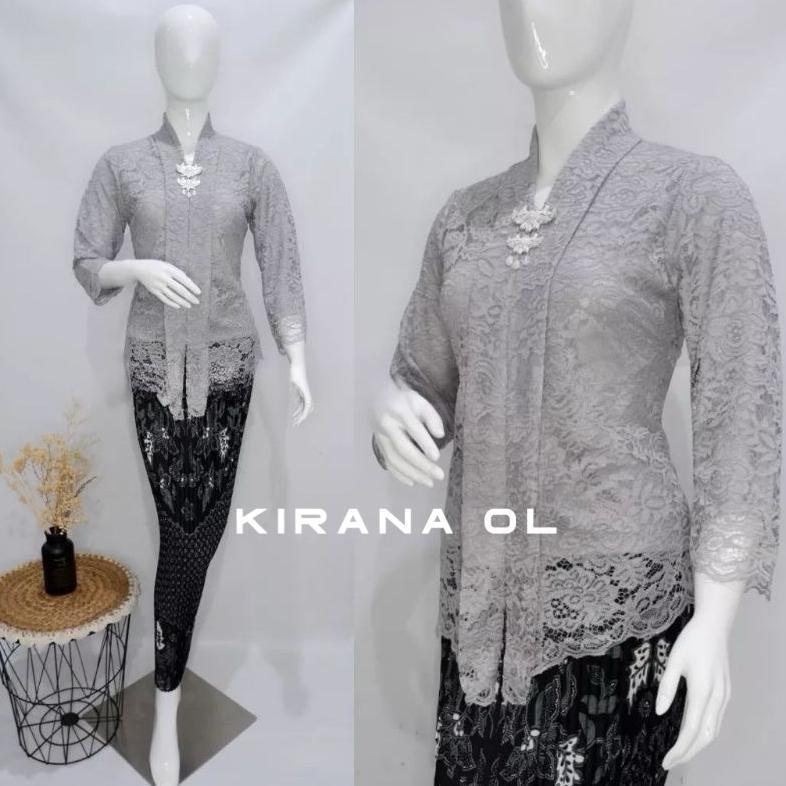 Promo  Kirana Ol - Kebaya Modern - Kebaya Brokat Busui Modern - Kebaya Pesta - Kebaya Floy Kartini -