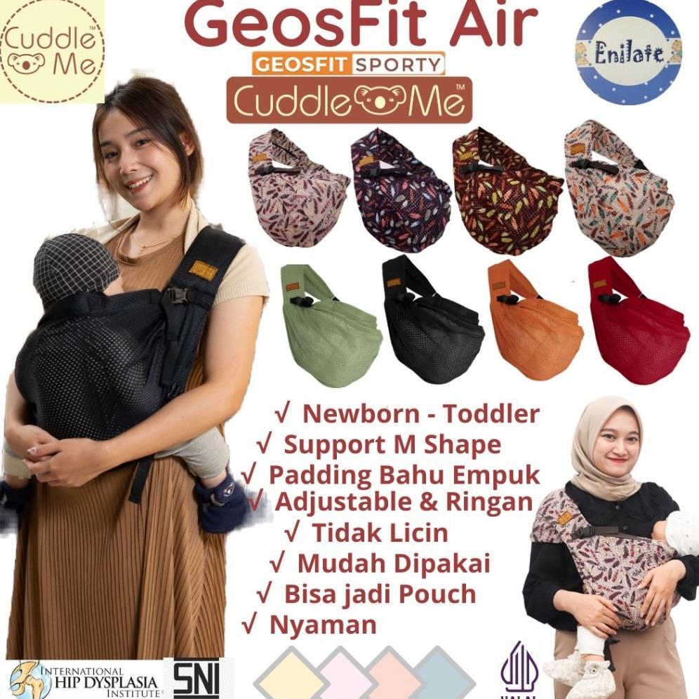 Cuddle Me Geos Fit Air Adjustable Gendongan Bayi Airsling Geosfit Cuddleme