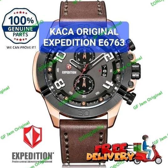 KACA JAM TANGAN EXPEDITION E6763 E 6763 E6760  ORIGINAL SPARE PART 100%