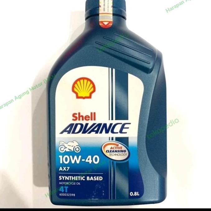 oli shell ax7 0.8 bebek ax 7